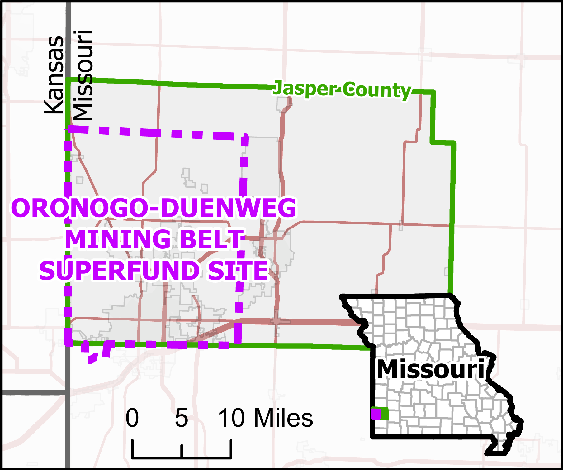 OronogoDuenweg Mining Belt National Priorities List (NPL) Superfund